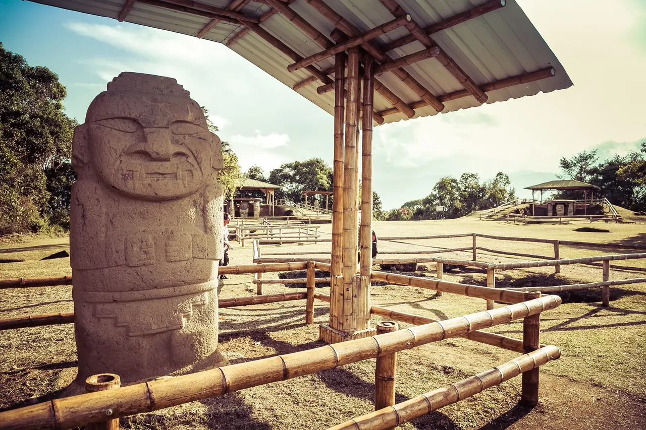 San Agustín’s stone figures of magical beings date back to between the first and eighth centuries — Shutterstock Colombia
