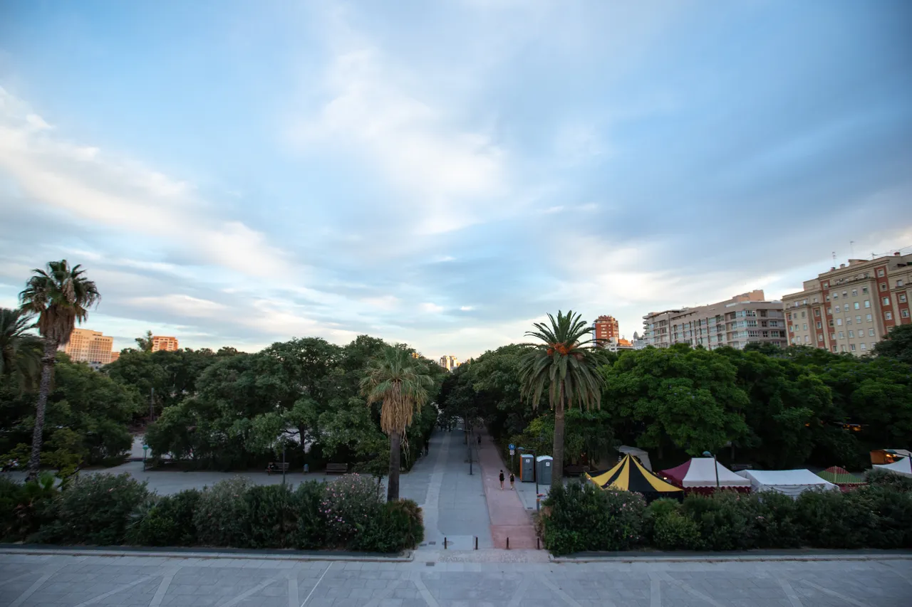 Jardín del Turia en Valencia