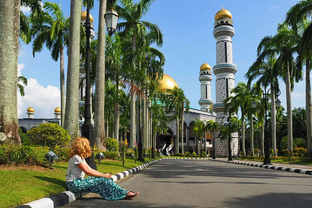 Jame’ Asr Hassanil Bolkiah mecset Bruneiben