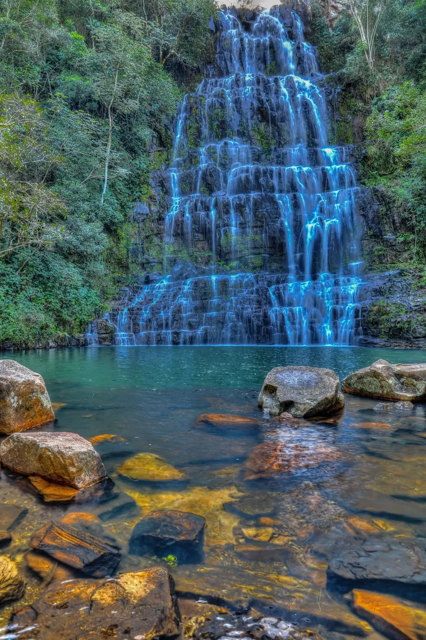 Waterfall in Ybycuí National Park — Getty Images