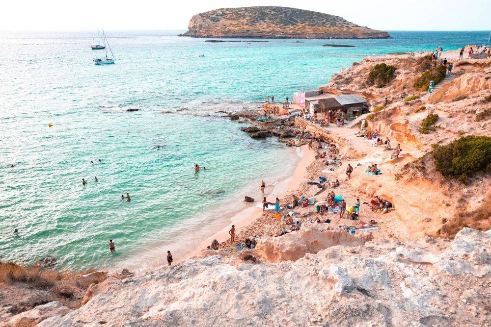 Cala Comte. Eivissa in Ibiza, Balearic Islands