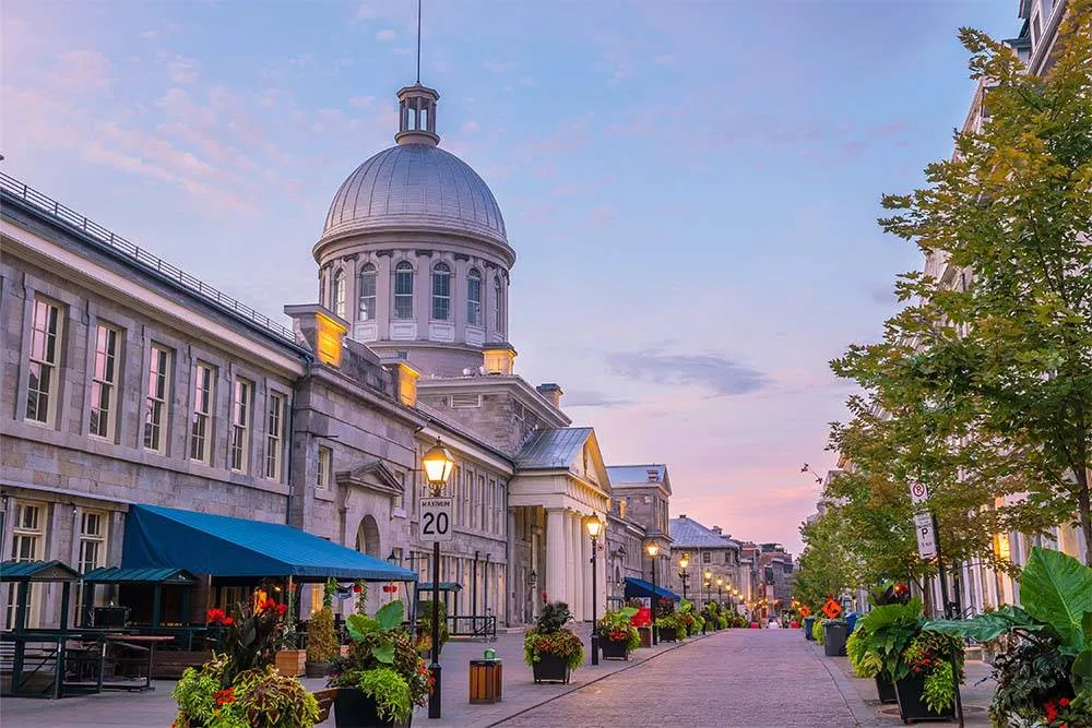 A bájos Old Montreal negyed
