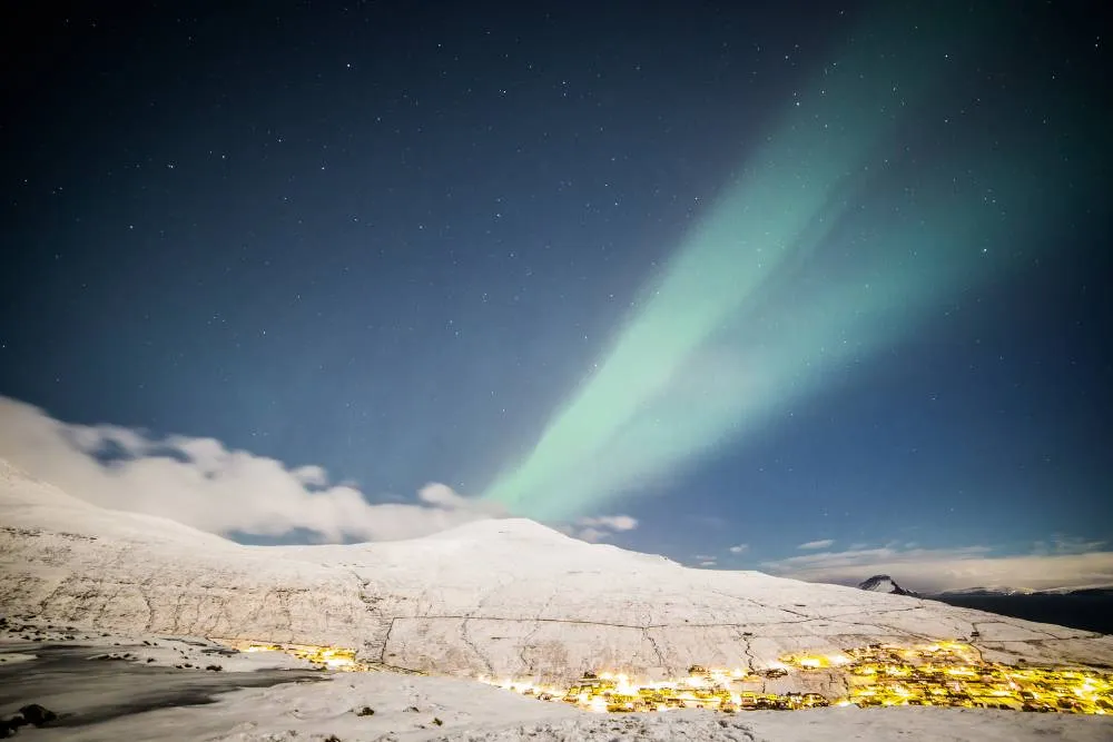 Northern lights in the Faroe Islands — Getty Images