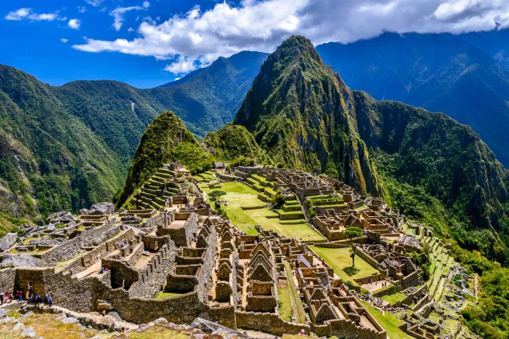 View over Machu Picchu ruins — Getty Images