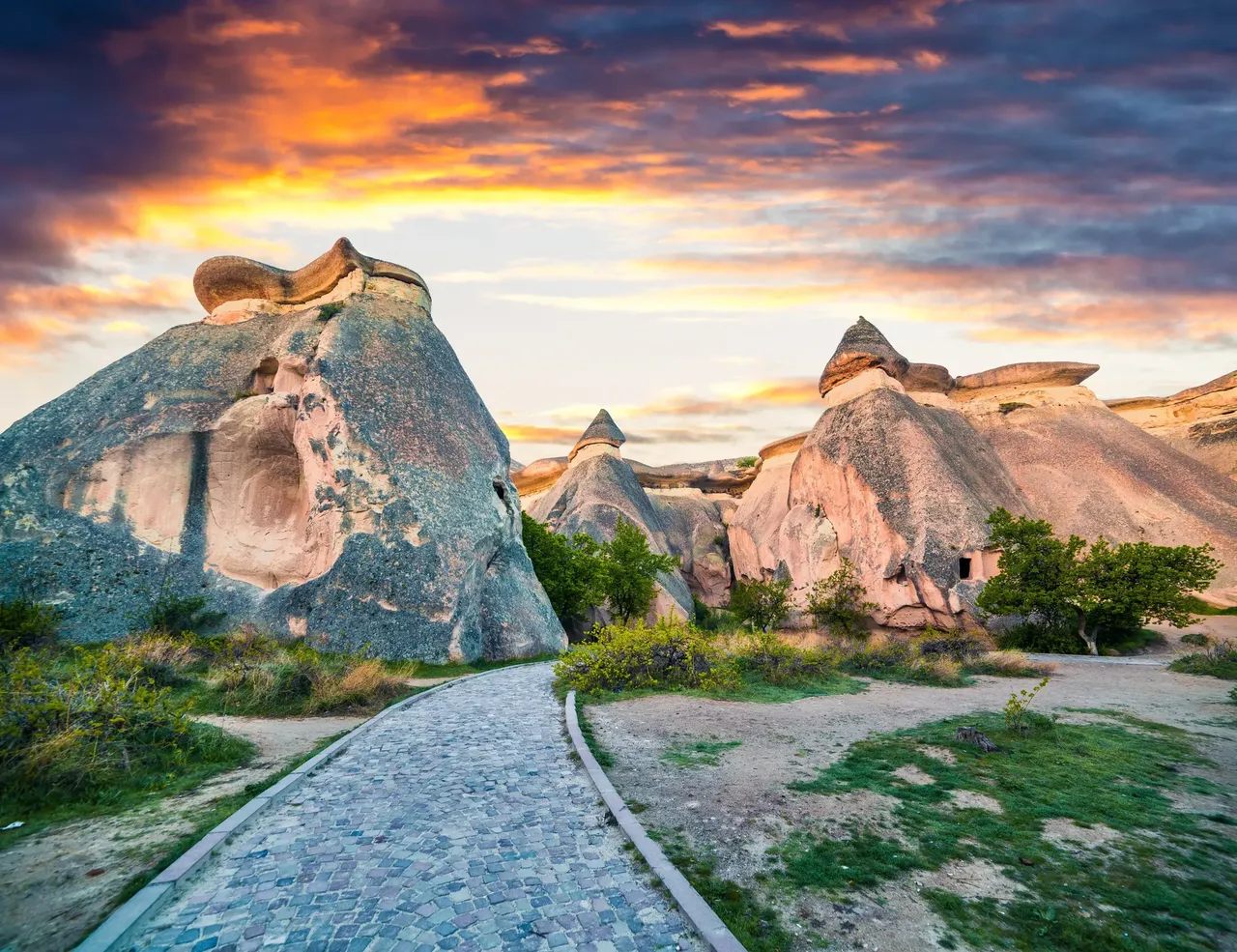 Many of the structures carved out of the rocks date back as far as the 5th century — Shutterstock Valentine’s Day