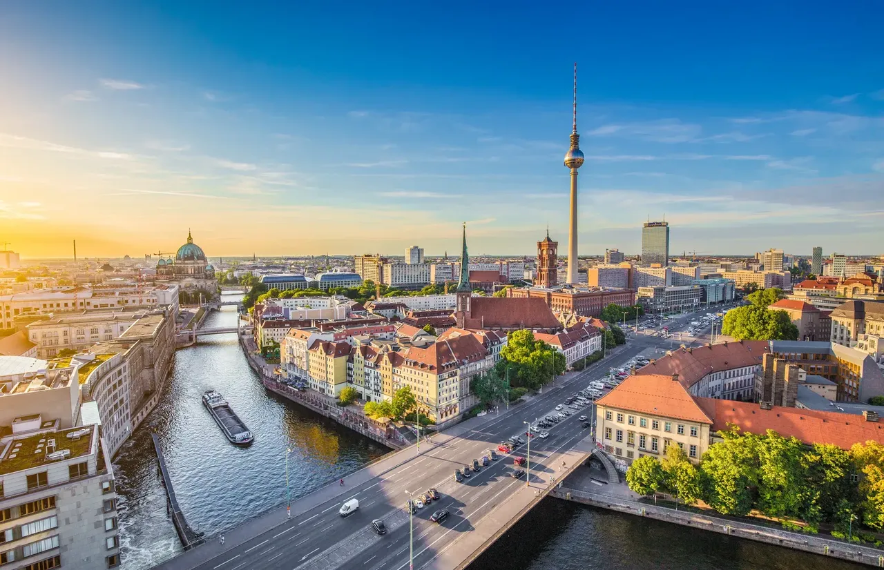 Berlin látkép