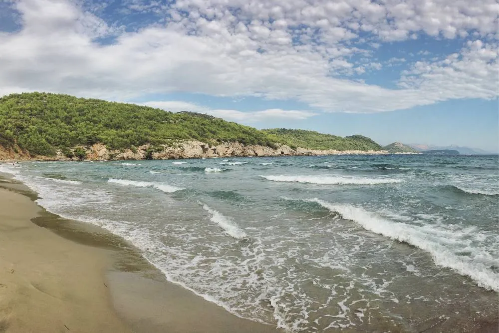 Beach on Lopud island — Getty Images
