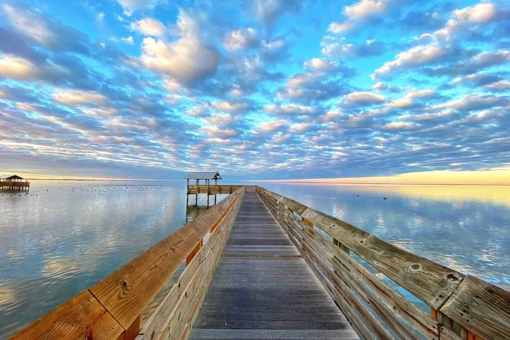 Sea boardwalk in South Padre Island — Getty Images
