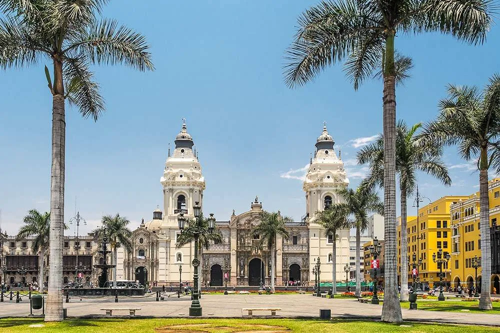Catedral de Lima and Plaza de Armas are famous landmarks in Lima, Peru
