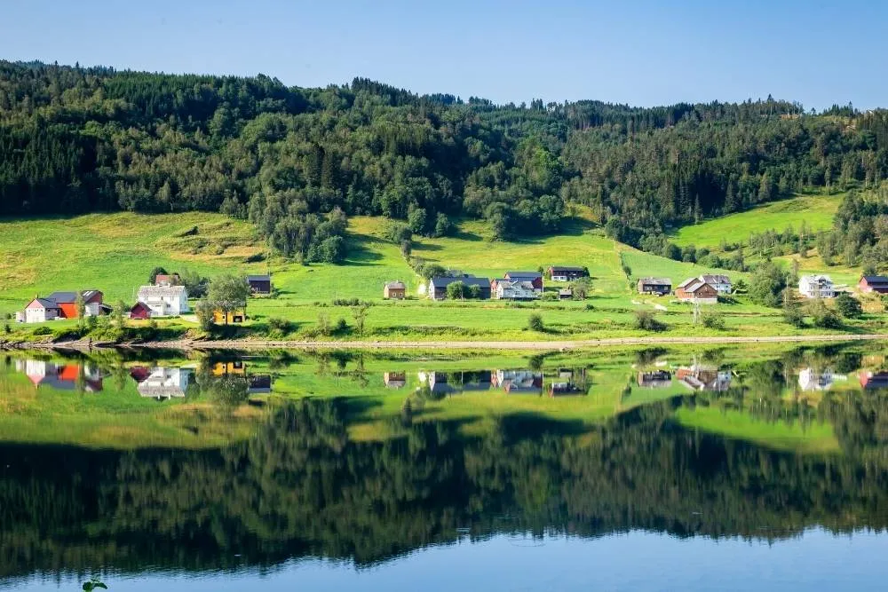 jezioro w Norwegii, Voss