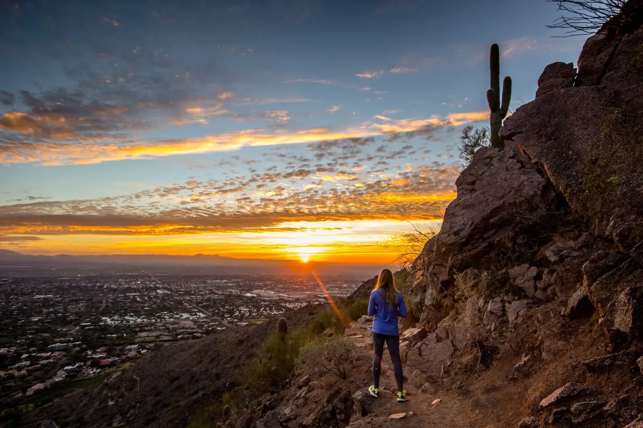 You can get prime views over the city and the Arizona desert as it stretches far into the distant horizon — Shutterstock coolest hottest places right now