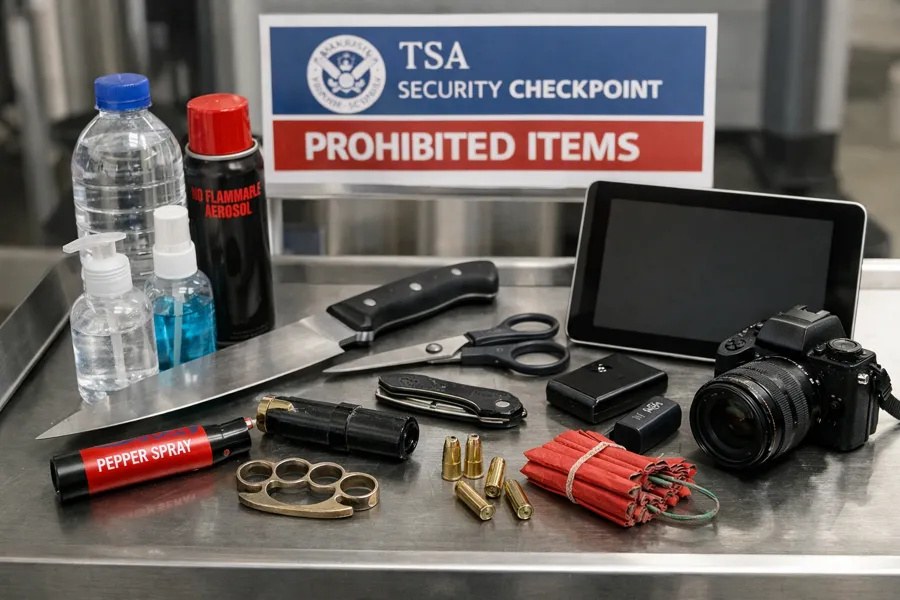 What Is Not Allowed on a Plane Carry On