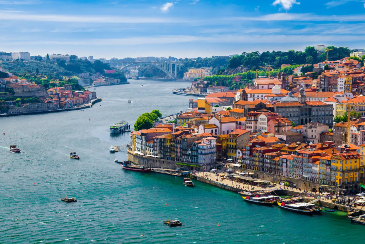 Porto viewpoint from bridge