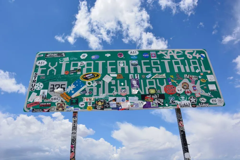 Extraterrestrial Highway sign — Getty Images