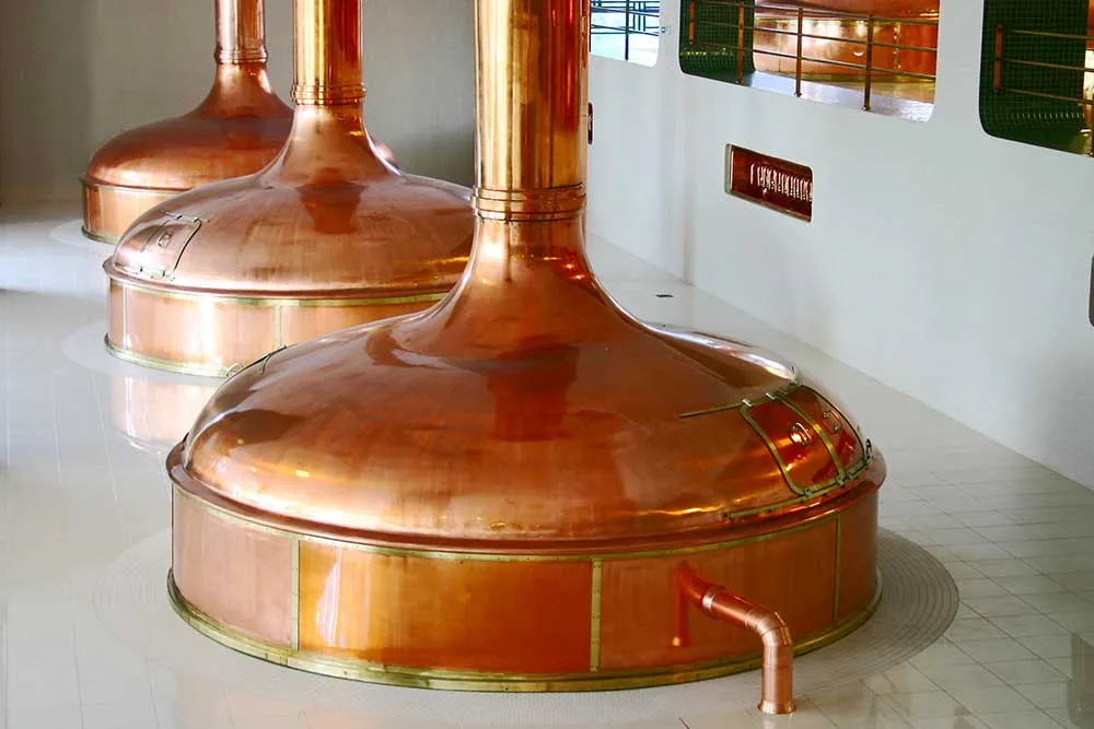 Tradiční Pilsner Urquell se i dnes stále vaří v Plzni