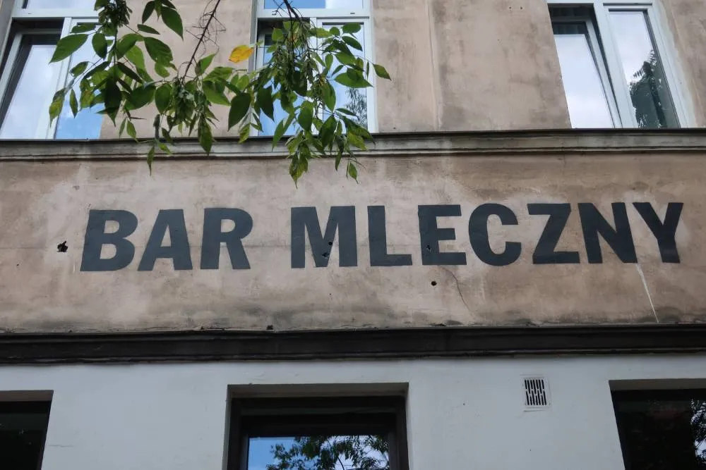 Bar mleczny (milk bar) sign — Getty Images