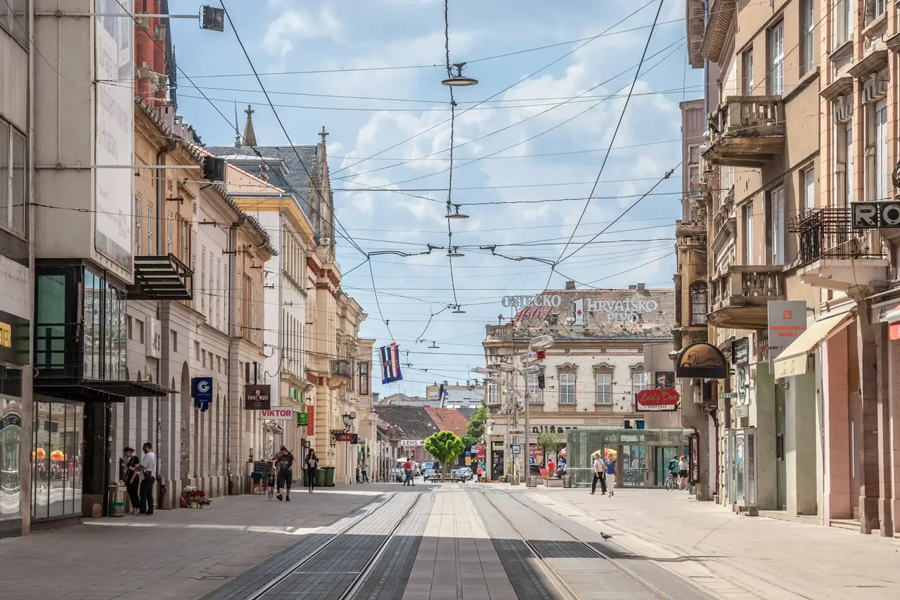 Osijek has an almost Hapsburg-esque atmosphere, with its now-restored buildings as well as a student population that packs out the cafes and bars — BalkansCat / Shutterstock