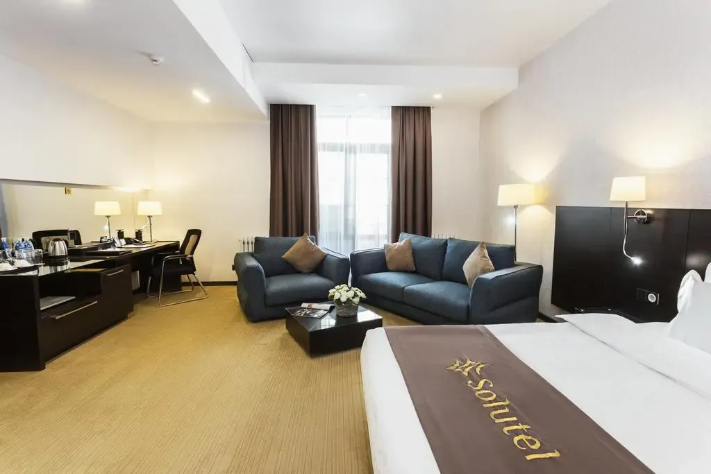 With the luxurious equipment, Solutel is easily the best hotel in Bishkek — Booking.com