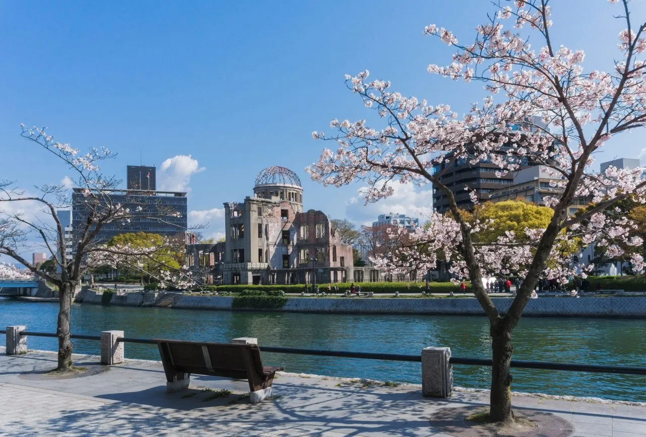 A Bomb Dome at Hiroshima, Japan
